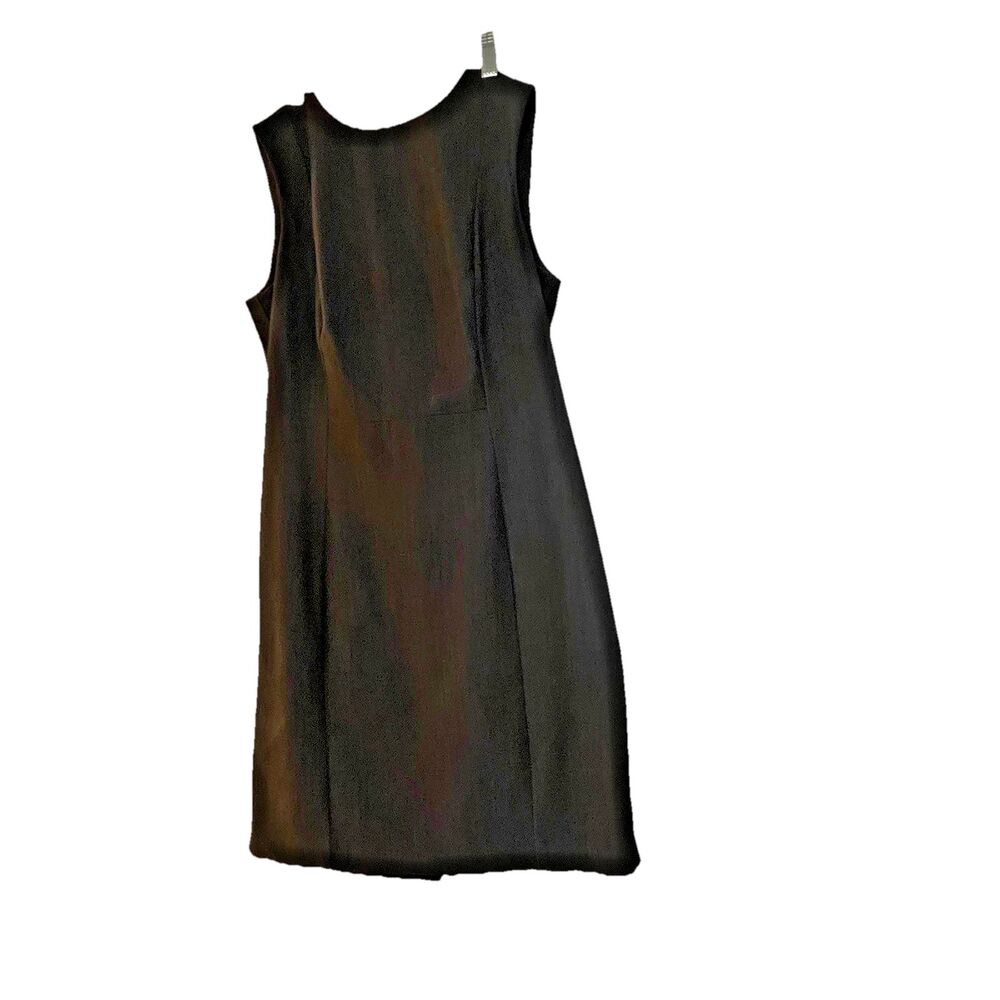 Women Petite 8 A Line Classic Black Zipper Classic Dark Romantic Sleeveless Chic